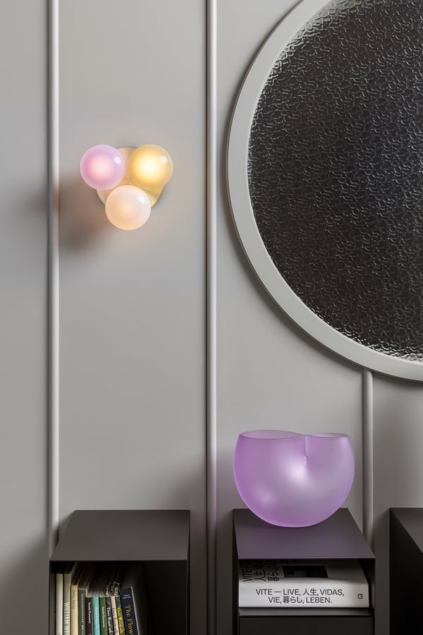SkLO Dot 3x Sconce/Ceiling